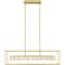 Quoizel Dazzle Integrated LED Soft Gold Island Light PCDZ136SGD - alternate 2